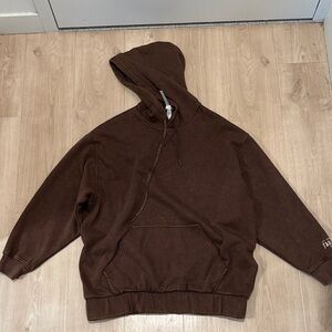 Fabletics Chocolate Brown Hoodie